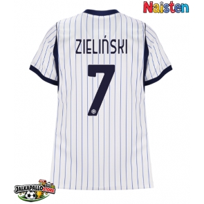 Inter Milan Piotr Zielinski #7 Vieraspaita Naisten 2026-27 Lyhythihainen Inter Milan Piotr Zielinski #7 Vieraspaita Naisten 2026-27 Lyhythihainen
